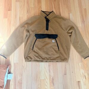 Carhartt Brown Fleece Pullover